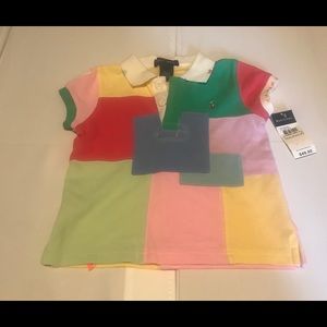 🔥⚡️BOGO SALE⚡️🔥 Ralph Lauren patchwork girl polo